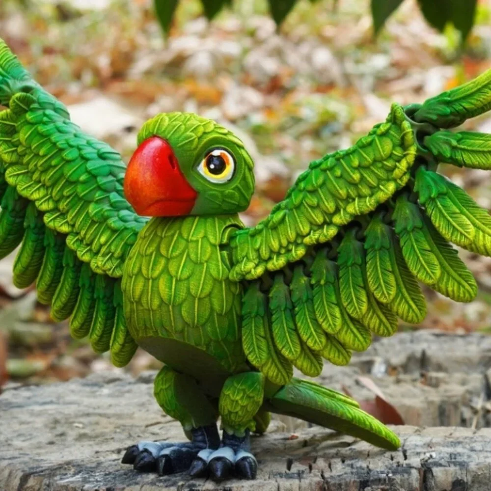 FLEXIBLE PARROT - MACAW 5 VARIATIONS by Opie’s Creations